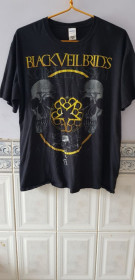 Футболки, майки Футболки, майки ^/--/^ Футболка &amp;quot;Black Veil Brides&amp;quot;  (100% cotton, XL, Nicaragua) б/у ^_^^^ Футболка &amp;quot;Black Veil Brides&amp;quot; (100% cotton, XL, Nicaragua) б/у - фото фото фото