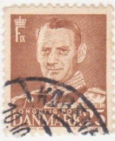 Балтійські країни Балтийские страны ^/--/^ Дания   1948 г. №  309 гашеная ^_^^^ Данія 1948 р. No 309 гашена - фото фото фото