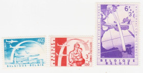 Бенілюкс Бенилюкс ^/--/^ Бельгия 1960 г № 1209‑1211 **  серия ^_^^^ Бельгія 1960 р. No 1209-1211 ** серія - фото фото фото