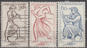 Чехословаччина Чехословакия ^/--/^ Чехословакия Чехословаччина 1961 искусство ^_^^^ Чехословаччина 1961 мистецтво - фото фото фото