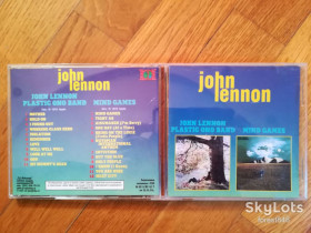 Музичні диски Музыкальные диски ^/--/^ John Lennon-John Lennon Plastic Ono band, Mind games-состояние: 5 ^_^^^ John Lennon-John Lennon Plastic Ono band, Mind games-стан - фото фото фото