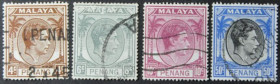 Інше Другое ^/--/^ Британские Колонии Малайзия Георг VI  1949 ^_^^^ Британські Колонії Малайзія Георг VI 1949 - фото фото фото