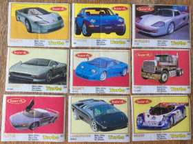 Вкладиші від жуйок Вкладыши от жвачек ^/--/^ ВКЛАДЫШИ TURBO ЖЕЛТЫЕ 261-330 ТОЛСТАЯ РАМКА. ПОЛНАЯ СЕРИЯ. В КОЛЛЕКЦИЮ! ^_^^^ Жовті 261-330 Товста Рамка. Повна серія. У колекція! - фото фото фото