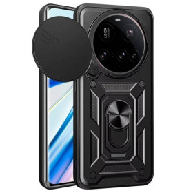 Чохли, бампера Чехлы, бампера ^/--/^ Чохол Fiji Camera Defence для Xiaomi 15 Ultra бампер із захистом камери та підставкою Black ^_^^^ Чехол Fiji Camera Defence для Xiaomi 15 Ultra бампер с защитой камеры и подставкой Black - фото фото фото