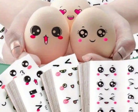 Наліпки Наклейки ^/--/^ Грайливі наклейки обличчя ^_^^^ Игровые наклейки лица - фото фото фото