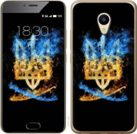 Чохли, бампера Чехлы, бампера ^/--/^ Чехол на Meizu M /--/ 5 Герб 1635 /--/ u-420 - фото фото фото
