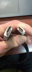 Кабелі та перехідники Кабели и переходники ^/--/^ Кабель HDMI - hdmi mini длина 1 метр , толщина кабеля 8 /--/ мм. ^_^^^ Кабель HDMI - hdmi mini довжина 1 метр, товщина кабелю 8 мм. - фото фото фото
