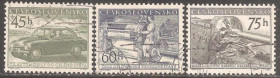 Чехословаччина Чехословакия ^/--/^ Чехословакия 1955 Sc.685-687 гаш. ПОЛНАЯ серия ^_^^^ Чехословаччина 1955 Sc.685-687 гаш. Повна серія - фото фото фото