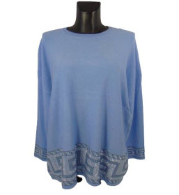Кофти Кофты ^/--/^ Джемпер Anne В /--/ 6132 XL-2 /--/ XL голубой ^_^^^ Джемпер Anne В /--/ 6132 XL-2 /--/ XL блакитний - фото фото фото