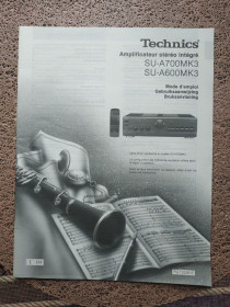 Музикальні центри Музыкальные центры ^/--/^ Инструкция на усилитель &amp;quot;Technics SU-A /--/ 700 Mark /--/ 3&amp;quot; ^_^^^ Інструкція на підсилювач &amp;quot; Technics SU-A /--/ 700 Mark /--/ 3 &amp;quot; - фото фото фото