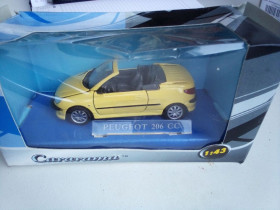 : Закордонні : Зарубежные ^/--/^ HONGWELL Peugeot 206 CC 1:43 Cararama - фото фото фото