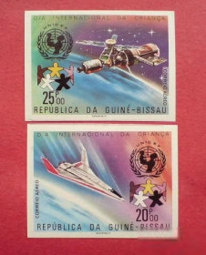Освоєння космосу Освоение космоса ^/--/^ Гвинея Биссау Guinea Bissau 1979  Space Mi 525-526 B Skylabnavette Cv MNH ^_^^^ Гвінея Біссау Guinea Bissau 1979 Space Mi 525-526 B Skylabnavette Cv MNH - фото фото фото