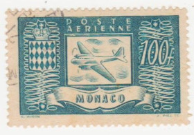 Малі Держави Європи Малые Государства Европы ^/--/^ Монако 1946  г. № 319 гашеная ^_^^^ Монако 1946 р. No 319 гашена - фото фото фото