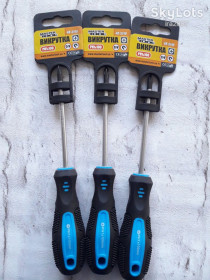 Викрутки Отвертки ^/--/^ Викрутка хрестова магнітна PH /--/ 1 х 100 /--/ мм MASTERTOOL 48-5110 ^_^^^ Выкрутка крестовая Mastertool PH /--/ 1*100 - фото фото фото