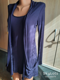 Кардигани Кардиганы ^/--/^ Кардиган двойка обманка  туника Wallis S eur 38 р-р  44 ^_^^^ Кардиган двійка обманка туніка Wallis S eur 38 р-р 44 - фото фото фото