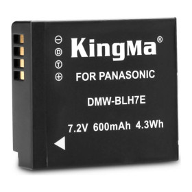 Акумулятори Аккумуляторы ^/--/^ Аккумуляторная батарея для Panasonic DMW-BLH /--/ 7 (KingMa) 680 mAh ^_^^^ Акумуляторна батарея для Panasonic DMW-BLH /--/ 7 (KingMa) 680 mAh - фото фото фото