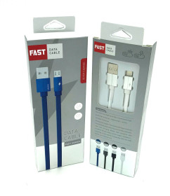 Кабелі Кабели ^/--/^ USB кабель / Дата кабель Fast Charge I-105 black-box Lighting White ^_^^^ Дата кабель Fast Charge I-105 black-box Lighting White - фото фото фото
