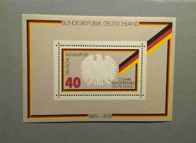 НДР, ФРН ГДР, ФРГ ^/--/^ Германия ФРГ Герб 1974 ^_^^^ Німеччина ФРН Герб 1974 - фото фото фото