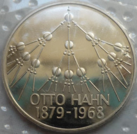 НДР, ФРН ГДР, ФРГ ^/--/^ ФРГ 5 марок 1989 G юб. PROOF запайка ^_^^^ ФРН 5 марок 1989 G юб. - фото фото фото