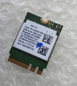 Wi-Fi адаптери Wi-Fi адаптеры ^/--/^ Модуль Wi-Fi  8723 /--/ BE для HP 15-bs /--/ 042 /--/ ng 250 G /--/ 6 255 G /--/ 6 256 G /--/ 6 258 G /--/ 6 15-BS 15-BW 15-BS, 15-BR, 15 /--/ T-BR, 15 /--/ Q-BU, 15 /--/ T-BS, 15-BW, 250 G /--/ 6, 255 G /--/ 6 та інших ^_^^^ Модуль Wi-Fi 8723 /--/ BE для HP 15-bs /--/ 042 /--/ ng 250 G /--/ 6 255 G /--/ 6 256 G /--/ 6 258 G /--/ 6 15-BS 15-BW 15-BS, 15-BR, 15 /--/ T-BR, 15 /--/ Q-BU, 15 /--/ T-BS, 15-BW, 250 G /--/ 6, 255 G /--/ 6 и других - фото фото фото