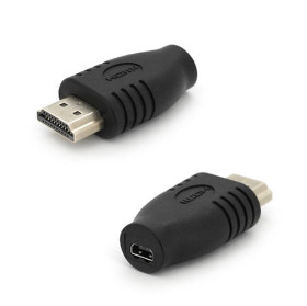 Адаптери Адаптеры ^/--/^ Переходник microHDMI (мама) -HDMI (папа) ^_^^^ Перехідник microHDMI (мама) - HDMI (папа) - фото фото фото