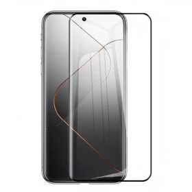 Чохли, бампера Чехлы, бампера ^/--/^ Захисне скло Fiji Premium для Xiaomi 14 Pro закруглені краї та повне проклеювання чорний ^_^^^ Защитное стекло Fiji Premium для Xiaomi 14 Pro закругленные края и полное проклеивание черный - фото фото фото