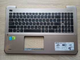 Корпуса Корпуса ^/--/^ Верхняя часть корпуса клавиатура ноутбука Asus X /--/ 555 /--/ L дефект ^_^^^ Верхня частина корпусу клавіатура ноутбука Asus X /--/ 555 /--/ L дефект - фото фото фото