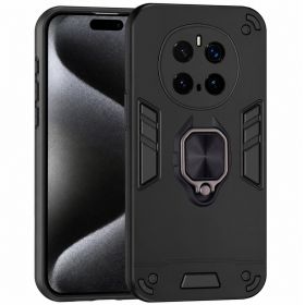 Чохли, бампера Чехлы, бампера ^/--/^ Чохол Fiji Defence для Honor Magic /--/ 7 Pro протиударний бампер з кільцем підставкою Black - фото фото фото