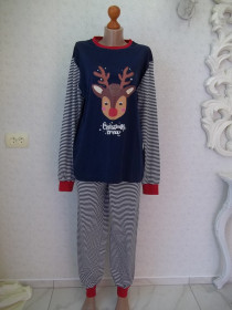 Нижня білизна, плавки Нижнее белье, плавки ^/--/^ Prom              ( L - 48 / 50 р ) Festive Fun Мужская   пижама  трикотажная 100 % катон  Новая Великобритания ^_^^^ Prom (L - 48 / 50 р ) Festive Fun Чоловіча піжама трикотажна 100% катон Нова Велика Британія - фото фото фото