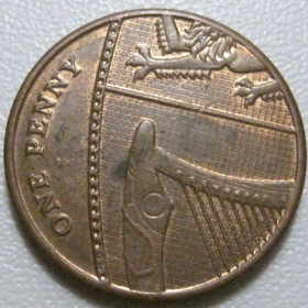 Єлизавета II (після ) Елизавета II (после ) ^/--/^ Велика Британія 1 пенні 2011 року 43257 ^_^^^ Великобритания 1 пенни 2011 года 43257 - фото фото фото