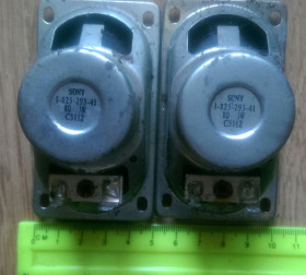 Динаміки Динамики ^/--/^ SONY Динамики 3 W Ватт 8 Ohm Ом пара рабочие цена за пару ^_^^^ SONY Динаміки 3 W Ват 8 Ohm Ом пара робочі ціна за пару - фото фото фото