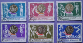 Спорт Спорт ^/--/^ Шарджа 1968 спорт Олимпиада Мехико Mi 518-523 ^_^^^ Шарджа 1968 спорт Олімпіада Мехіко Mi 518-523 - фото фото фото