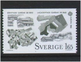 Скандинавія Скандинавия ^/--/^ ZM Швеция 1982 СЕПТ г  MNH ^_^^^ ZM Швеція 1982 СЕПТ г MNH - фото фото фото