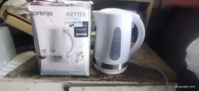 Комплектуючі для кухоної техніки Комплектующие для кухонной техники ^/--/^ Электрический чайник Gorenje K 17 /--/ WE № 220306118 ^_^^^ Електричний чайник Gorenje K 17 /--/ WE No 220306118 - фото фото фото