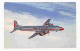 Інше Другое ^/--/^ США 1958 Открытка Самолет Прошла почту ^_^^^ 1958 — Літак пройшов пошту - фото фото фото