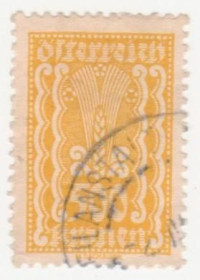 Австрія Австрия ^/--/^ Австрия 1922  г. № 418 гашеная ^_^^^ Австрія 1922 р. No 418 гашена - фото фото фото