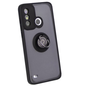 Чохли, бампера Чехлы, бампера ^/--/^ Чохол Fiji Colorframe для ZTE Blade A /--/ 53 матовий бампер з кільцем підставкою Black ^_^^^ Чехол Fiji Colorframe для ZTE Blade A /--/ 53 матовый бампер с кольцом подставкой Black - фото фото фото