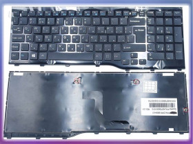 Клавіатури Клавиатуры ^/--/^ Клавиатура для Fujitsu Lifebook AH /--/ 552 (RU Black с рамкой) ^_^^^ Клавіатура для Fujitsu Lifebook AH /--/ 552 (RU Black з рамкою) - фото фото фото