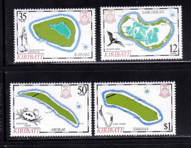 Фауна Фауна ^/--/^ Фауна .  Кирибати 1985 г  MNH - не часто !!! ^_^^^ Кірібаті 1985 MNH - не часто !!! - фото фото фото