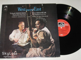 Платівки Пластинки ^/--/^ Пластинка Yehudi Menuhin &amp; Ravi Shankar – West Meets East / Jazz, Classical, Folk, World, Country  (India, 1966) ^_^^^ Платівка Yehudi Menuhin &amp; Ravi Shankar – West Meets East / Jazz, Classical, Folk, World, Country (India, 1966) - фото фото фото