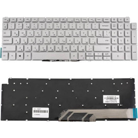 Клавіатури Клавиатуры ^/--/^ Клавиатура для ноутбука DELL (Inspiron: 5584), rus, silver, без фрейма ^_^^^ Клавіатура для ноутбука DELL (Inspiron: 5584), rus, silver, без фрейму - фото фото фото