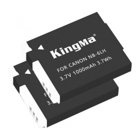 Акумулятори Аккумуляторы ^/--/^ 2-Pack KingMa Canon NB-6 /--/ L комплект из 2 аккумуляторов ^_^^^ 2 /--/ Pack KingMa Canon NB-6 /--/ L комплект з 2 акумуляторів - фото фото фото