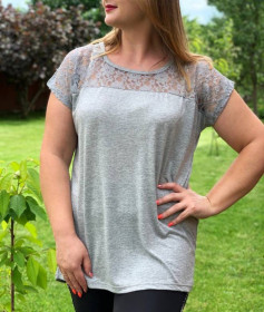Майки Майки ^/--/^ Футболка женская NC Fashion 101 размер XL серая ^_^^^ Футболка жіноча NC Fashion 101 розмір XL сіра - фото фото фото