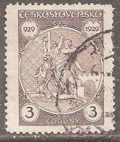 Чехословаччина Чехословакия ^/--/^ Чехословакия 1929 Sc.162 гаш. ^_^^^ Чехословаччина 1929 Sc.162 гаш. - фото фото фото