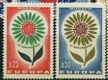 Інше Другое ^/--/^ Монако Европа СЕПТ 1964 ^_^^^ Монако Європа СЕПТ 1964 - фото фото фото