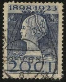 Інші країни Другие страны ^/--/^ Голландия 1923 г. № 127  гашеная ^_^^^ Голландія 1923 No 127 гашена - фото фото фото