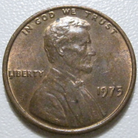 Обігові Обиходные ^/--/^ США 1 цент 1975 року #40017 ^_^^^ США 1 цент 1975 года #40017 - фото фото фото