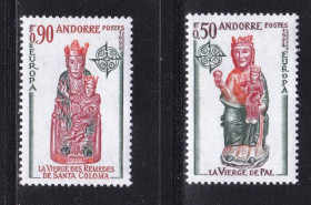 Малі Держави Європи Малые Государства Европы ^/--/^ Андорра  1974 г MNH - СЕРТ - ^_^^^ Андорра 1974 MNH - Серт - фото фото фото
