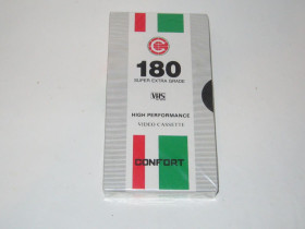 Інше Другое ^/--/^ Видеокассета Confort VHS 180 запечатанная новая ^_^^^ Відеокасета Confort VHS 180 запечатана нова - фото фото фото