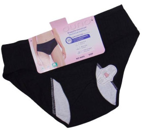 Труси Трусы ^/--/^ Трусики для критических дней Ouno 6405 М черные ^_^^^ Трусики для критичних днів Ouno 6405 М чорні - фото фото фото